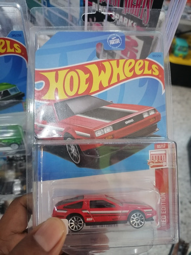 Delorean Red Edition Hotwheels 