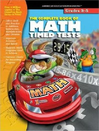 Complete Book Of Math Timed Test Workbook