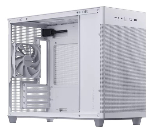 Caja / Chasis Asus Prime Ap201 Blanco Micro Atx 