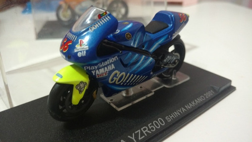 Yamaha YZR 500 Shinya Nakano 2001 Moto GP 1/24 Diecast