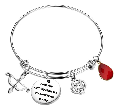 Pulsera Chooro Brave Merida Con Texto En Inglés «i Will Ride