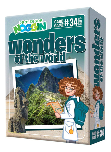 Professor Noggins Wonders Of The World - Juego De Cartas De.