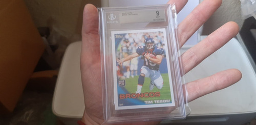 2010 Topps Tim Tebow Rookie #440 Bgs 9 Broncos (Usado)