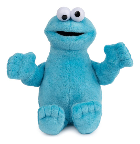 Peluche De Plaza Sésamo, Cookie Monster, 7 Pulgadas