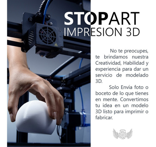 Imagen 1 de 1 de Impresión 3d - Servicio Diseño 3d Personalizado.