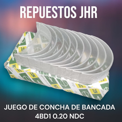 Juego De Conchas De Bancada 4bd1 0.20 Ndc 