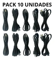Comprar 10 Pack Cable Poder Cargador Laptop Sony Dell Hp Lenovo Asus