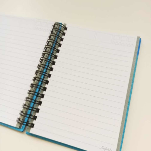 Cuaderno A6 Rayado Mafalda Mundo Cuando La... - Tapa Dura