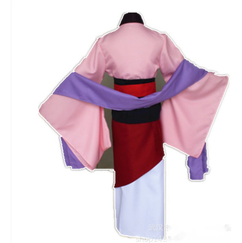 Disfraz De Cosplay Mulan Ropa De Escenario Halloween Mujer