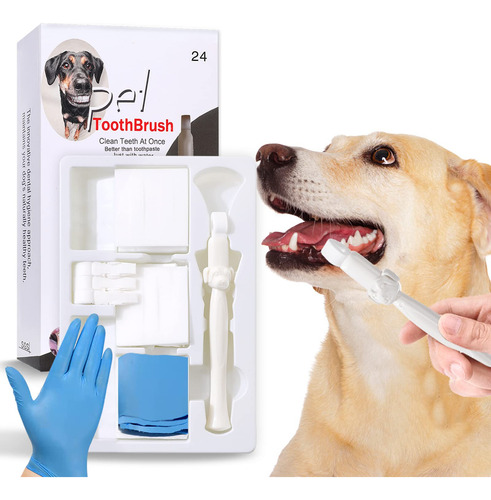 Ninibabie Cepillo De Dientes Para Perro, Removedor De Placa