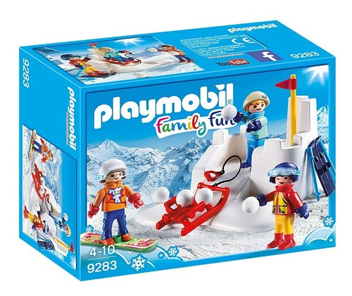 Juego Con Bolas De Nieve- Playmobil