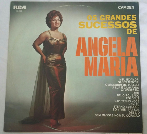 Lp  Ângela Maria (os Grandes Sucessos De) (1967) Hbs