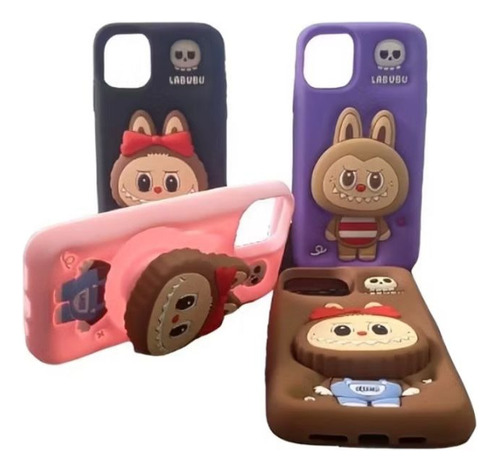 Capa Capinha Estilo Labubu Para iPhone