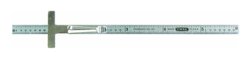 General Tools Regla De Acero Inoxidable De Precision Flexibl