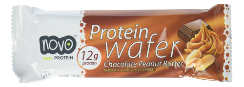 Protein Wafer Peanut Butter - Caja De 12 Barras, Mantequilla