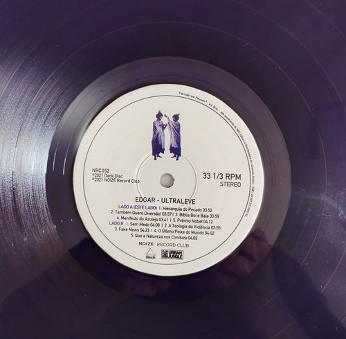 Lp - Edgar - Ultraleve - Nm
