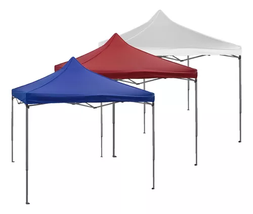 Carpa Plegable 3x3 Herraje Blanco Importada Impermeable Precio y  Especificaciones