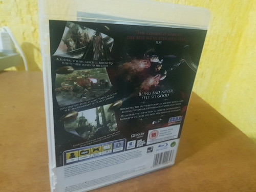 Bayonetta Usado Original Manual Ps3 Midia Física