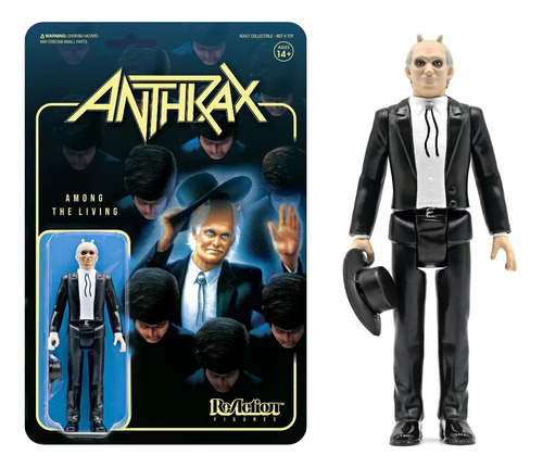 Figura Anthrax Among The Living Super7 Orig. Replay