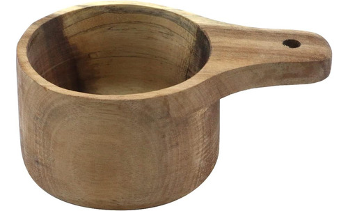 Oedema Tazas Medidoras De Madera Natural 1 Taza Utensilios D