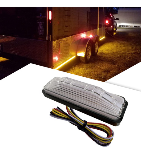 2 Lampara Estroboscopica Emergencia 28 Luz Led Lumene Camion