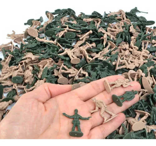 3x De Soldados Militares A Escala 1:72, Figuras Del