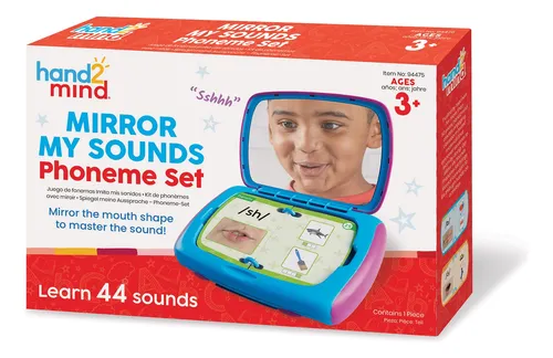 comprar Set De Fonemas Hand2mind Mirror My Sounds Phonics Kindergart