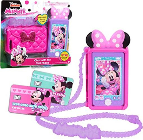 Juego De Teléfono Celular Disney Junior Minnie Mouse Chat