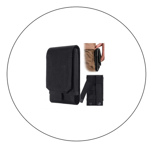 Funda Táctica Accesorio Porta Celular Cinturón Molle Pouch