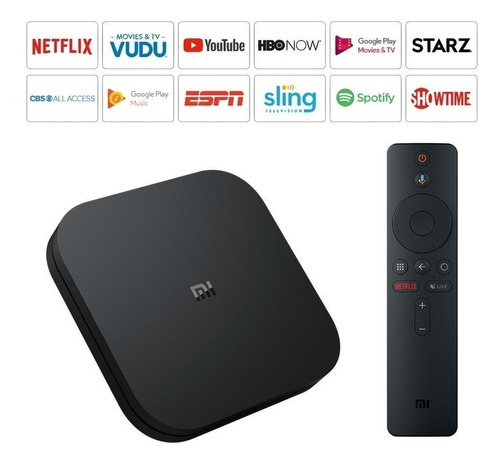 Imagen 8 de 12 de Xiaomi Mi Box S MDZ-22-AB - Negro - 8 GB - 2 GB - Control de voz