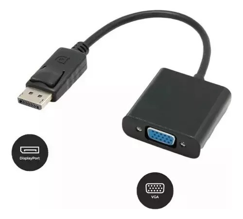 Cable Adaptador Display Port A Vga