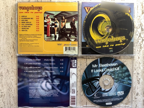 Vengaboys - We Like To Party - Mr Beethoven - If Looks 2x Cd (Usado)