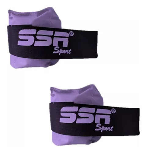 Par De Polainas Tobilleras 4kg Ssr Sport Lila