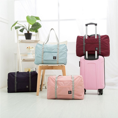 Imagen 4 de 10 de Bolso Plegable Viaje Almacenamiento Impermeable Multiuso