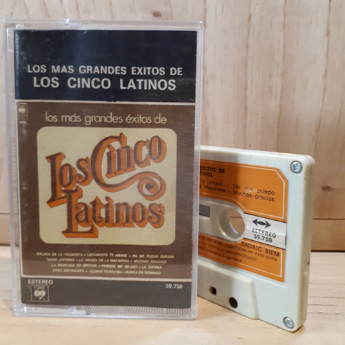 Los Cinco Latinos - Los Mas Grandes Exitos Cassette