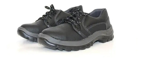 Imagen 3 de 10 de Zapato De Trabajo Con Puntera Plástica Negro - Mundo Trabajo