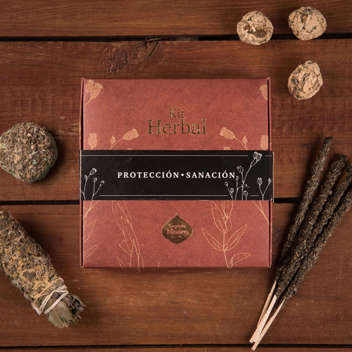 Kit Herbal Protección Y Sanación De Sagrada Madre 