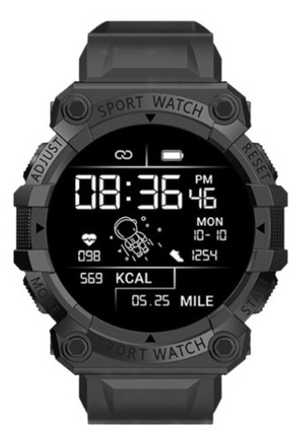 Reloj Inteligente Sport Watch Tipo Uso Rudo Color de la caja Negro