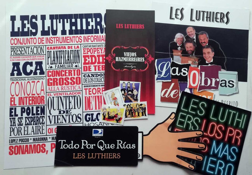 Lote Les Luthiers Programas Teatro Y Otros