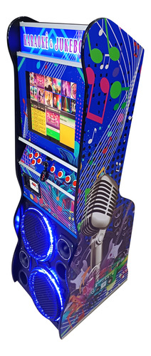 Maquina De Musica Jukebox Karaoke 7 X 1 Tela 17 Polegadas Bm