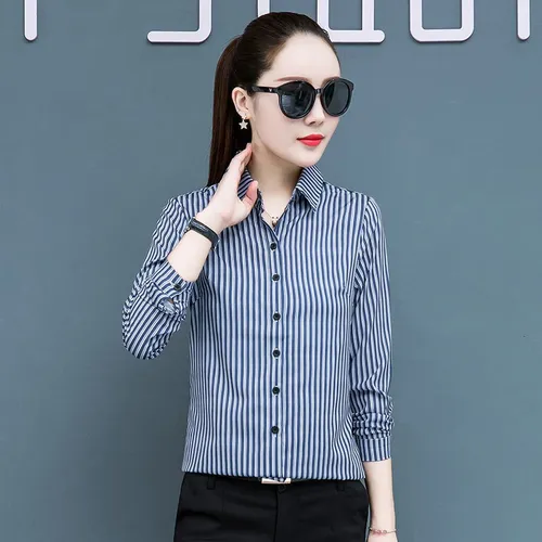 Camisa de chifon manga larga hotsell