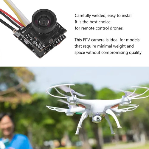 Qa Nuevo 5.8g Fpv Cámara S2 Osd Aio 800tvl Hd Micro Ntsc Pa