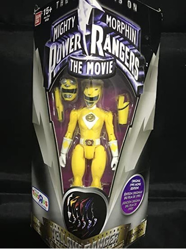 Bandai Mighty Morphin Power Rangers The Movie Yellow Ranger