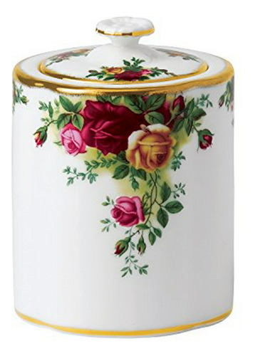 Royal Albert Old Country Roses Tea Party Caddy, Multi