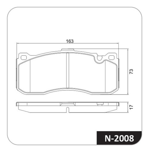 Juego Pastillas Freno X 4 Para Bmw Serie 1 05/12