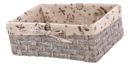 Hh Bin Bin Storage De Cesta De Tecido Retangular Farmhouse M