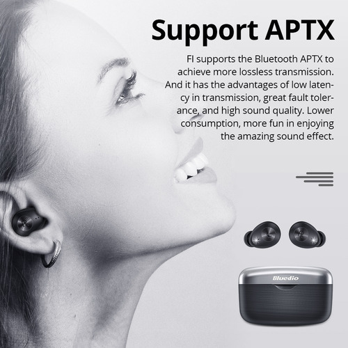 Audifonos Bluetooth Touch Bluedio Fi Con Caja De Carga