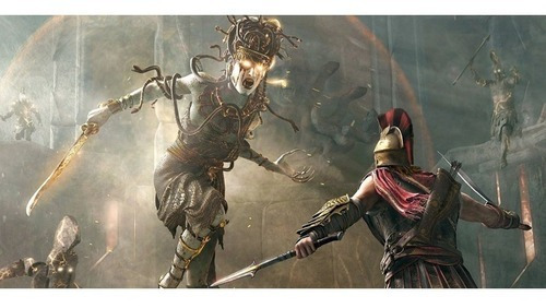 Assassins Creed Odyssey Xbox One + Figura De Leónidas A.c (Usado)