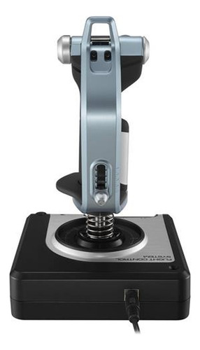 Controlador De Simulação Com Manete Acelerador X52 Logitech Cor Cinza