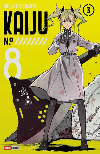 Manga Kaiju 8 Tomo 03 - Mexico